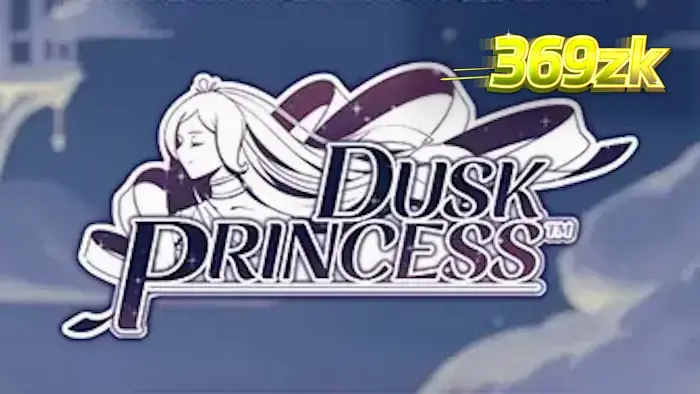 Tampilan antarmuka seluler slot Dusk Princess dengan latar belakang kastil magis.